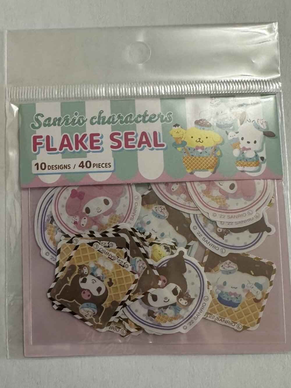 Sanrio Characters Flake Seal Sticker Pack